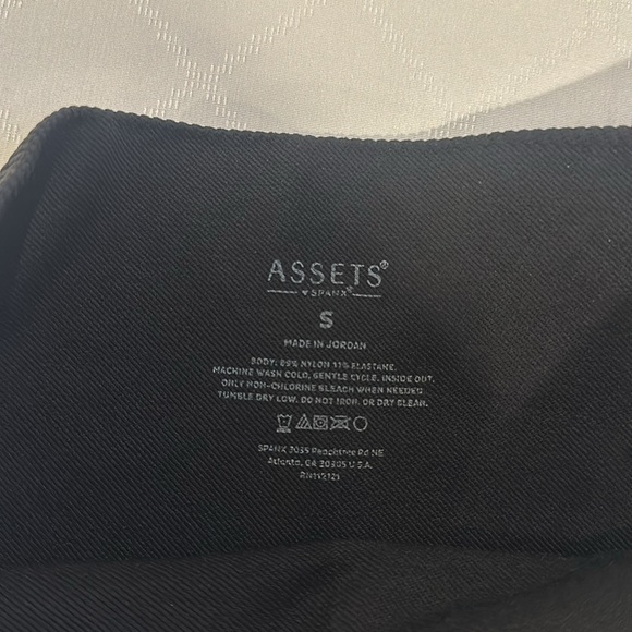 SPANX shaping high waisted leggings black small EUC - Picture 3 of 4